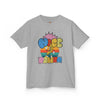 Kids Tee: Fine Power Motivational Words & Cartoons