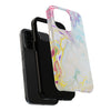 Colorful Marble Tough Phone Case - Durable and Stylish Protection