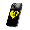 Broken Heart Tough Phone Case - Durable Design for Trendsetters