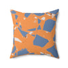 Abstract Earthy Pattern Pillow – Cozy Home Decor