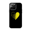 Bold Heart Tough Phone Case - Durable & Stylish Protection for Your Device