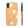 Abstract Polka Dot Tough Phone Case - Durable Protective Cover for Stylish Communication