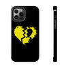 Broken Heart Tough Phone Case - Durable Design for Trendsetters