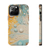 Artistic Marble Tough Phone Case - Stylish and Durable Protection