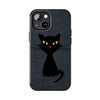 Halloween Black Cat Tough Phone Case