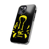 Tough Phone Cases - Durable Protection with Edgy Yellow Design