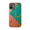 Stylish Tough Phone Cases with Elegant Geometric Design