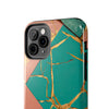 Stylish Tough Phone Cases with Elegant Geometric Design