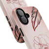 Artistic Tough Phone Case - Abstract Floral Design