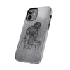 Stylish Tough Phone Cases with Artful Line Drawing - Perfect Gift for Teens and Young Adults