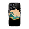 Tough Phone Case - Serene Sailing Sunset Design