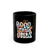 Cheers to Good Vibes Coffee Mug - Fun Gift for Friends, Unique Kitchen Decor, Motivational Mug, Home Office Accessory, Drinkware