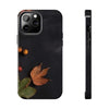 Autumn Leaves Tough Phone Case - Durable Protection with Fall Aesthetic