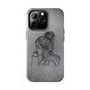 Stylish Tough Phone Cases with Artful Line Drawing - Perfect Gift for Teens and Young Adults