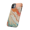 Artistic Tough Phone Cases – Colorful Abstract Marble Design