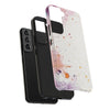 Artistic Tough Phone Cases - Vibrant Watercolor Splash Design