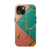 Stylish Tough Phone Cases with Elegant Geometric Design