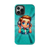 Fun Illustration Tough Phone Cases for Music Lovers