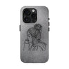 Stylish Tough Phone Cases with Artful Line Drawing - Perfect Gift for Teens and Young Adults