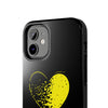 Bold Heart Tough Phone Case - Durable & Stylish Protection for Your Device