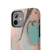 Artistic Marble Tough Phone Case - Stylish & Durable Protection