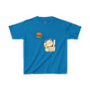 Kids T-Shirt - Funny Cat Sleeping with Burger Dreaming - Perfect Gift for Kids