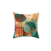 Nature-Inspired Decorative Pillow - Modern Leaf Design for Cozy Living Spaces