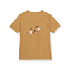 Kids T-Shirt - Funny Cat Sleeping with Burger Dreaming - Perfect Gift for Kids