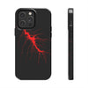 Stylish Tough Phone Case with Lightning Design - Durable Protection for Adventurers