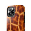 Animal Print Tough Phone Case - Giraffe Inspired Design