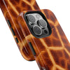 Animal Print Tough Phone Case - Giraffe Inspired Design