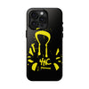 Tough Phone Cases - Durable Protection with Edgy Yellow Design