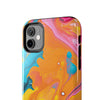 Vibrant Abstract Tough Phone Case | Colorful Protective Cover for Trendsetters