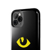 Mystic Eye Tough Phone Case - Durable Black Protector for Trendsetters