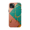 Stylish Tough Phone Cases with Elegant Geometric Design