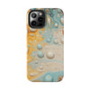 Artistic Marble Tough Phone Case - Stylish and Durable Protection