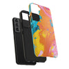 Vibrant Abstract Tough Phone Case | Colorful Protective Cover for Trendsetters