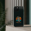 Retro Skeleton Clear Phone Case | Vibrant Design for Trendsetters