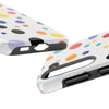 Colorful Polka Dot Tough Phone Case - Durable & Stylish for Everyday Use