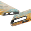 Artistic Marble Tough Phone Case - Stylish and Durable Protection