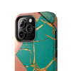 Stylish Tough Phone Cases with Elegant Geometric Design