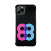 Bold Number 88 Tough Phone Case - Durable Protection with Vibrant Design