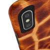 Animal Print Tough Phone Case - Giraffe Inspired Design