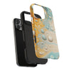 Artistic Marble Tough Phone Case - Stylish and Durable Protection