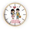 Sister Like Wifi Cute Wall Clock – Perfect Gift for Sisters & Friends