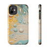 Artistic Marble Tough Phone Case - Stylish and Durable Protection