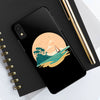 Tough Phone Case - Serene Sailing Sunset Design