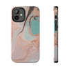 Artistic Marble Tough Phone Case - Stylish & Durable Protection