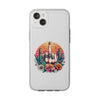 Boho Chic Flexi Case - Hand Gesture & Floral Design