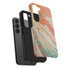 Artistic Tough Phone Cases – Colorful Abstract Marble Design